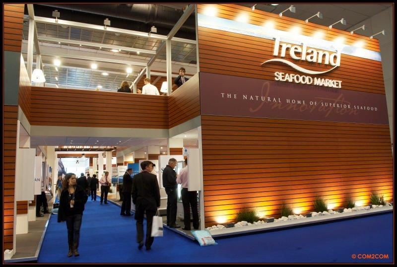 Ireland Seafood stand by com2com