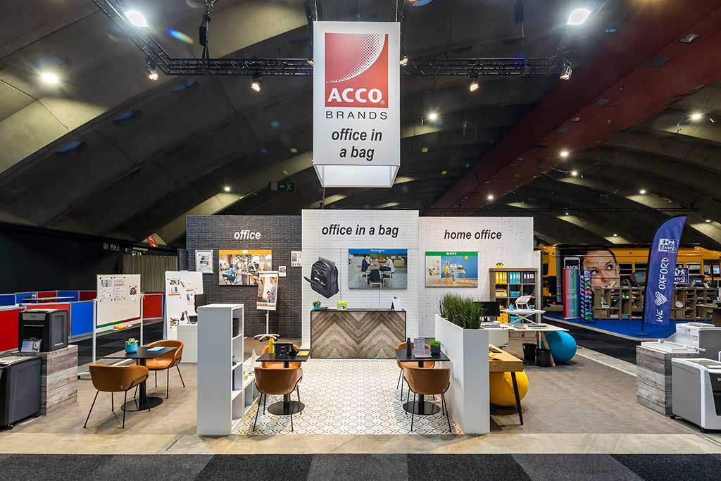 Stand for Acco at BPaper Show by com2com