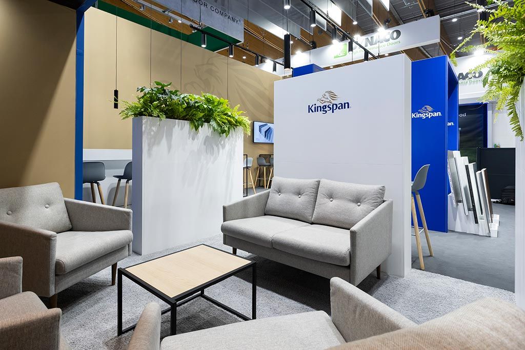 Stand for Kingspan at R + T Stuttgart