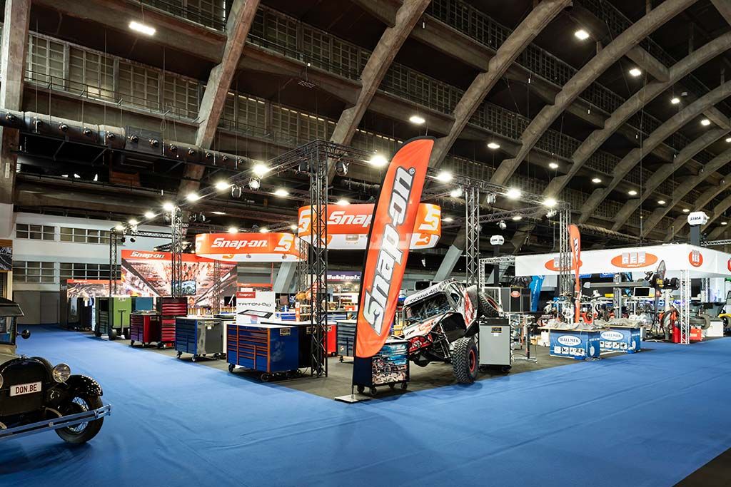 Stand for Snap-on at Autotechnica Brussels