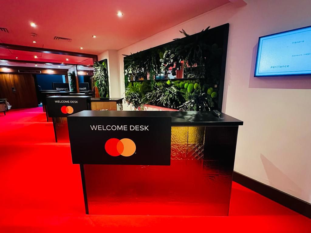 Stand for Mastercard at Festival de Cannes by com2com